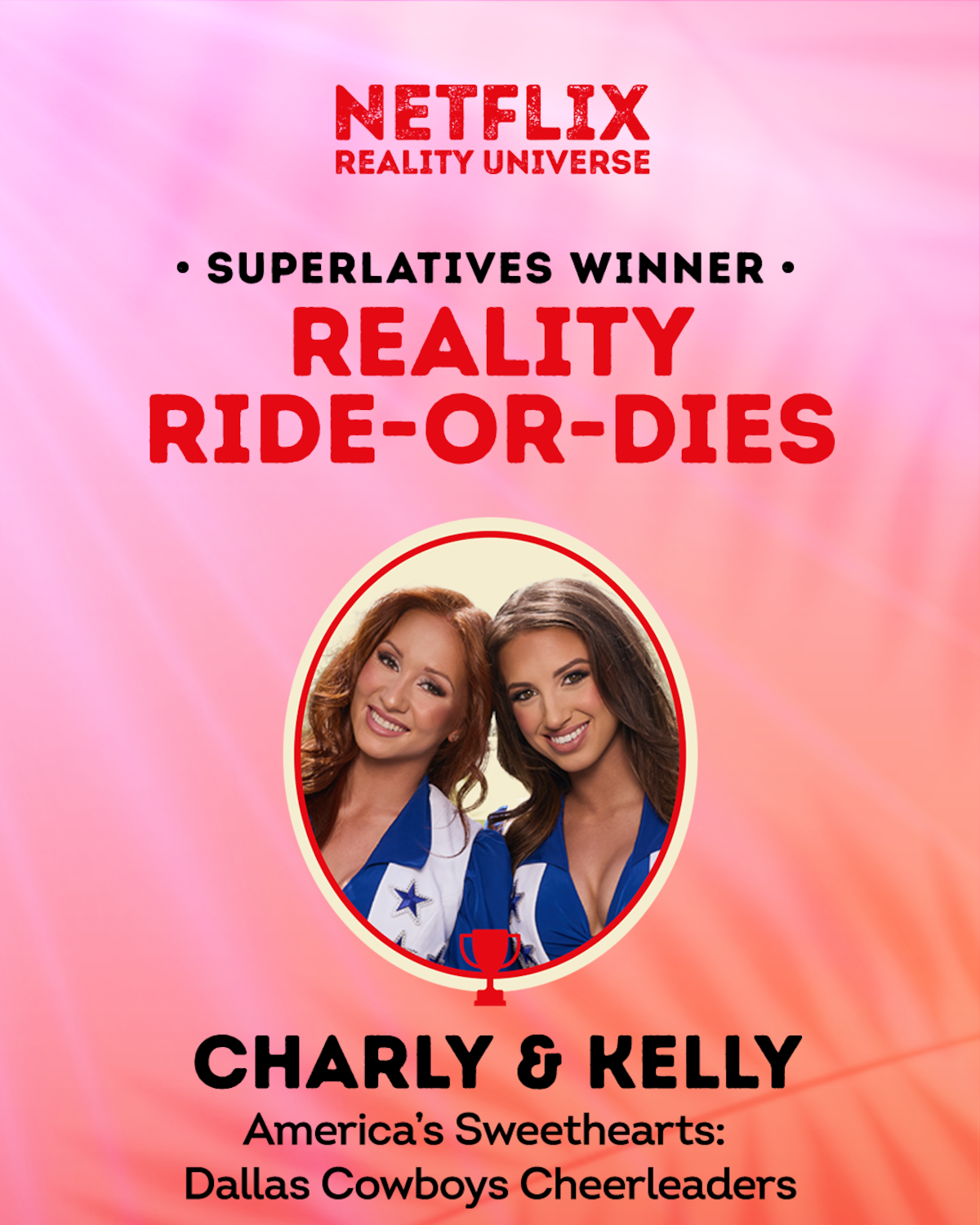 Reality Ride-or-Dies Winners: Charly & Kelly