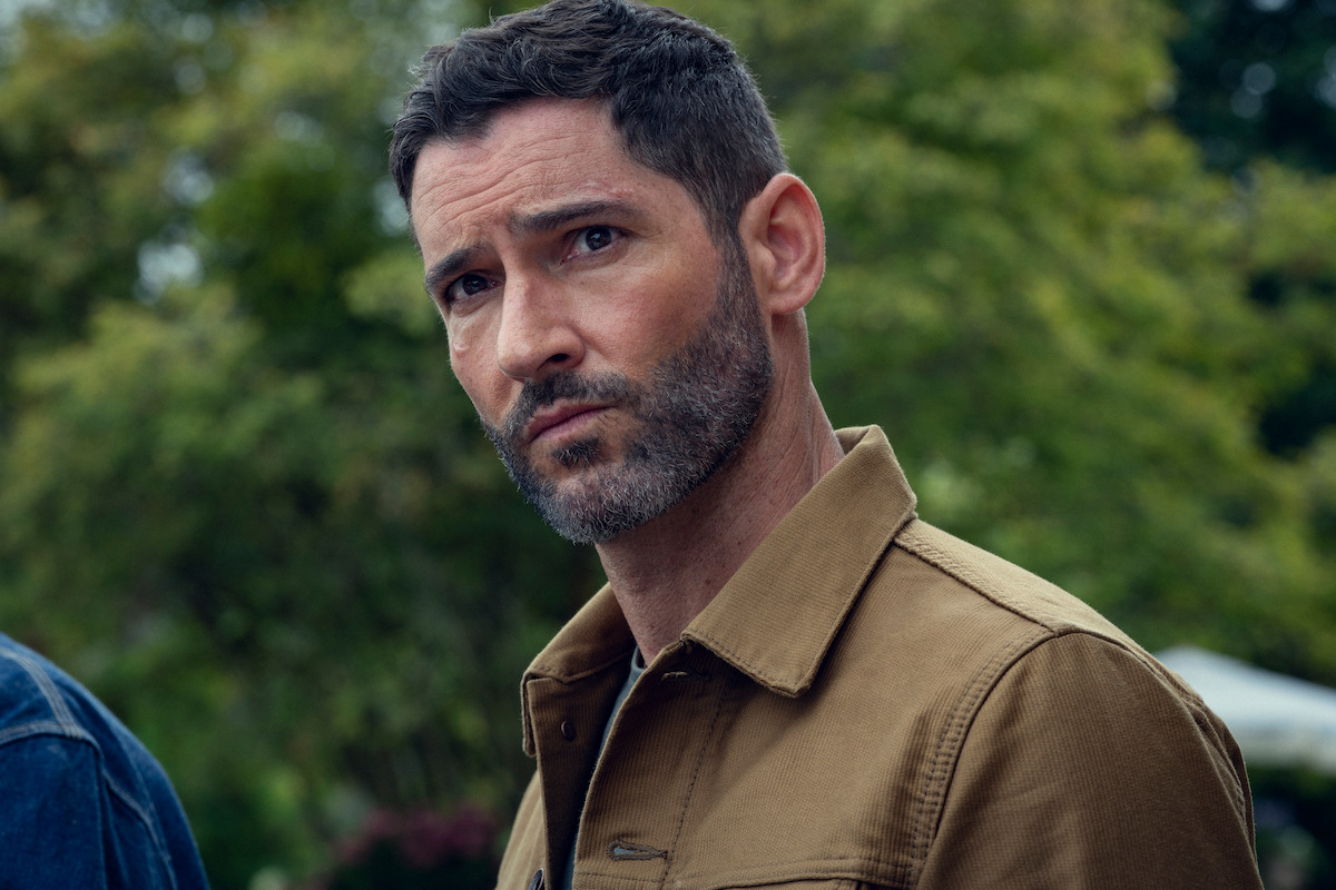 Tom Ellis in ‘The Thursday Murder Club’