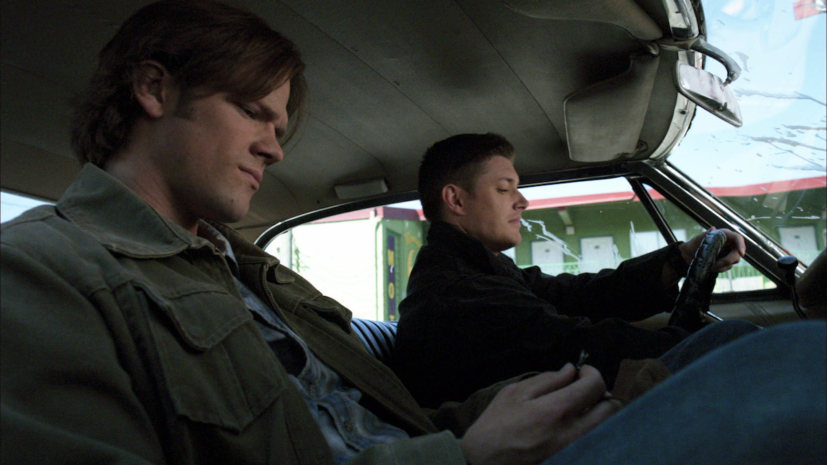 Jared Padalecki as Sam Winchester and Jensen Ackles as Dean Winchester in 'Supernatural'.