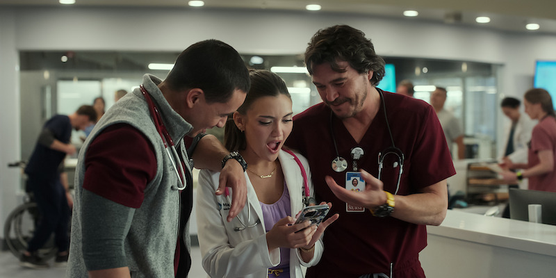 Santiago Segura as Gabriel Moreno, Daniela Nieves as Camila Perez and Arturo Del Puerto as Luis Dominguez in 'Pulse.'