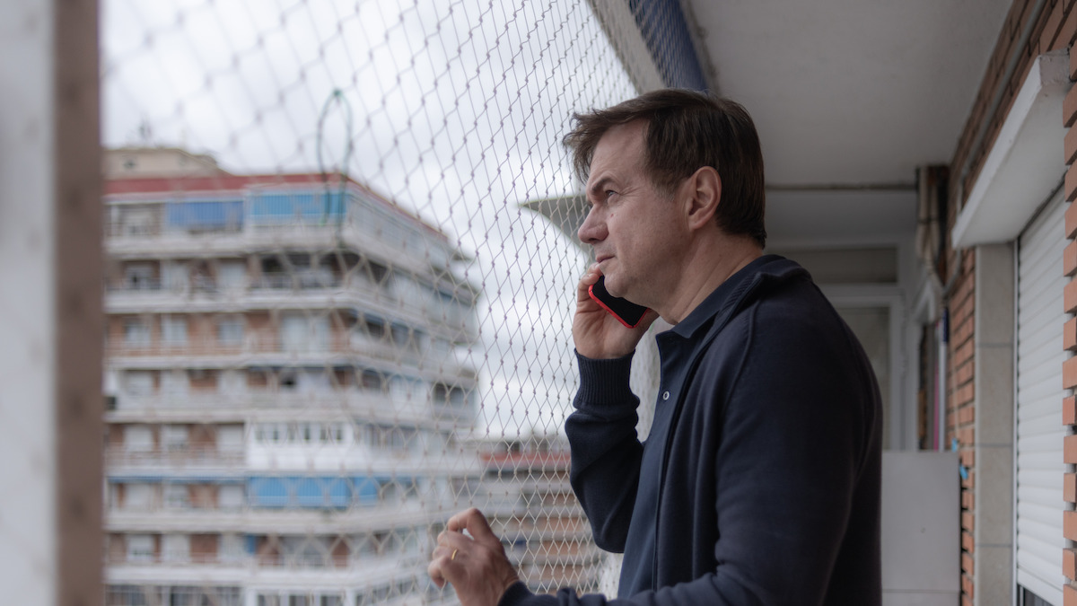 Tristán Ulloa as Salva in ‘A Widow’s Game’