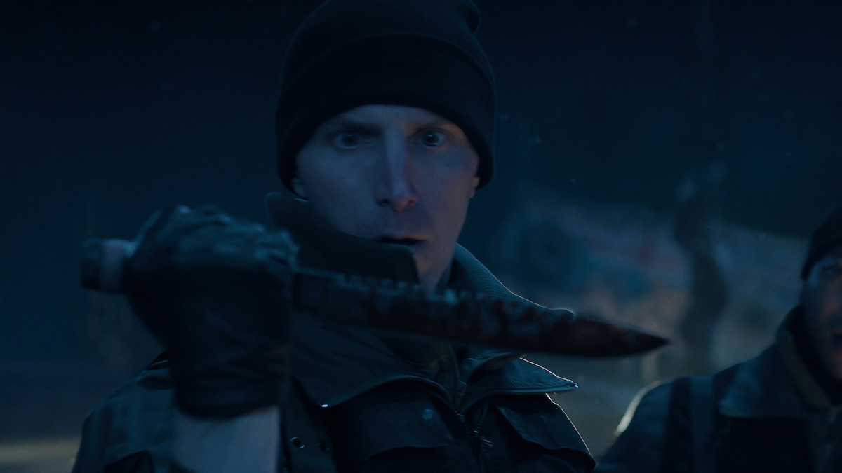 Alex Breaux as Lt. Robert Akers in ‘Stanger Things’ Season 5.