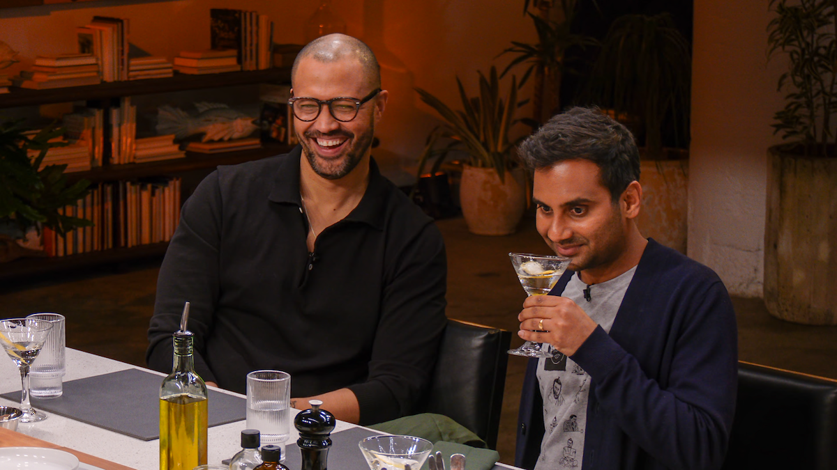 Cord Jefferson and Aziz Ansari