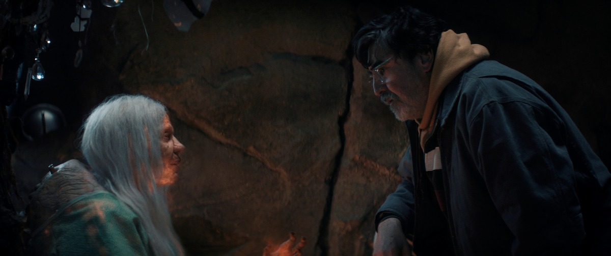 Nancy Daly as Mother and Alfred Molina as Sam in ‘The Boroughs’