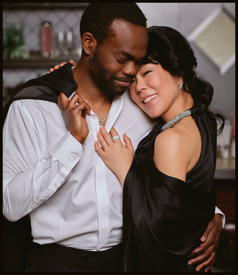  William Jackson Harper and Ali Ahn at the Actor Awards After-Party