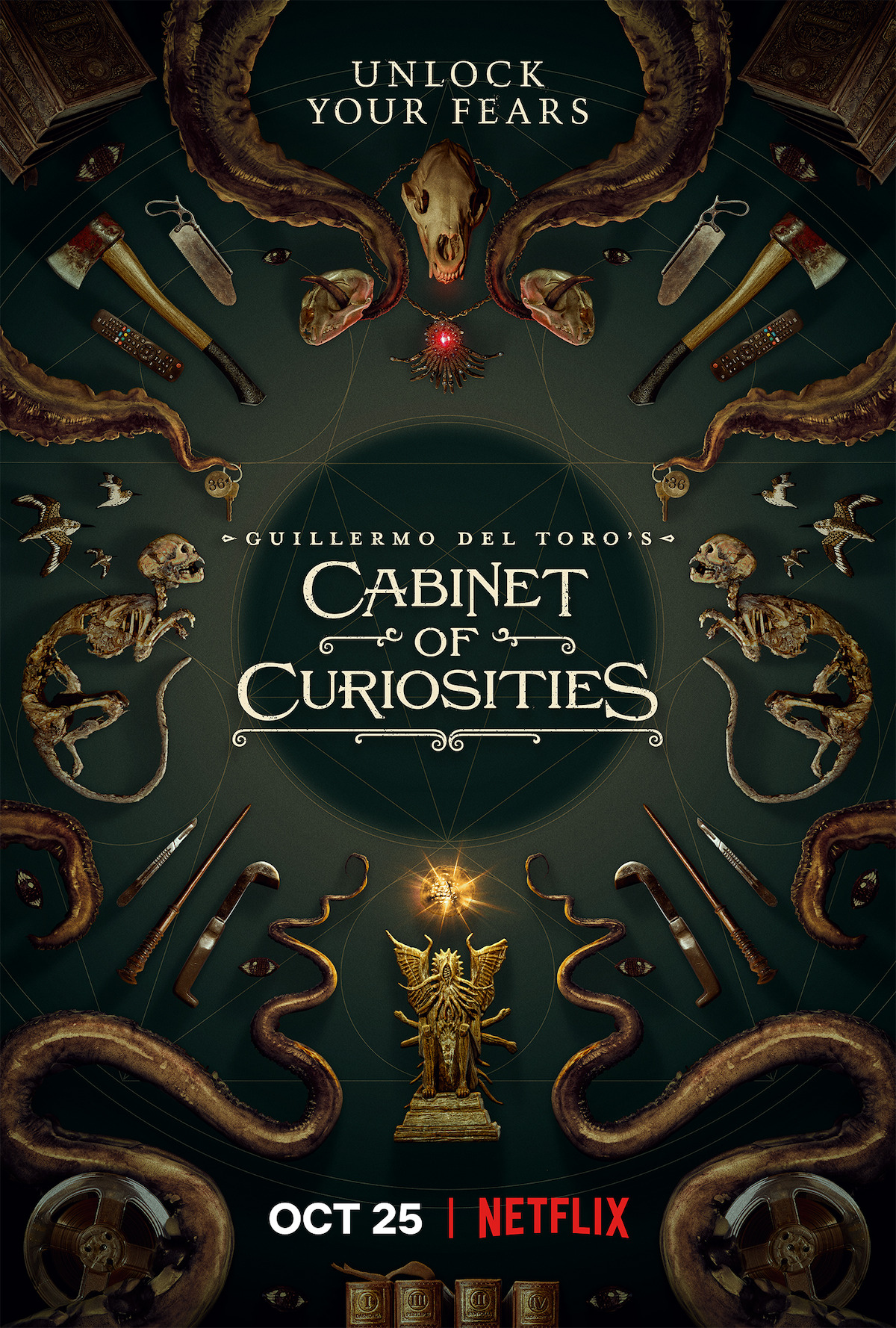 Guillermo del Toro TV Show Cabinet of Curiosities Release Date