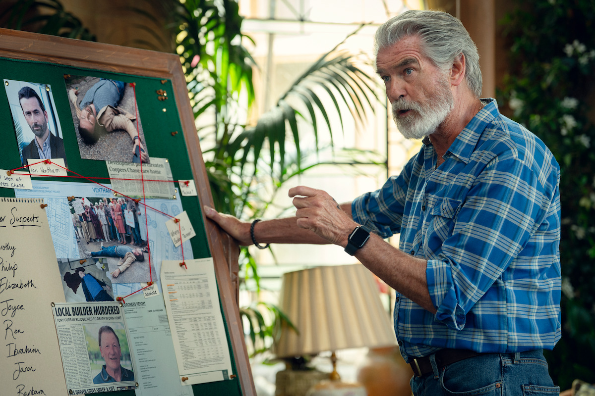 Pierce Brosnan in ‘The Thursday Murder Club’