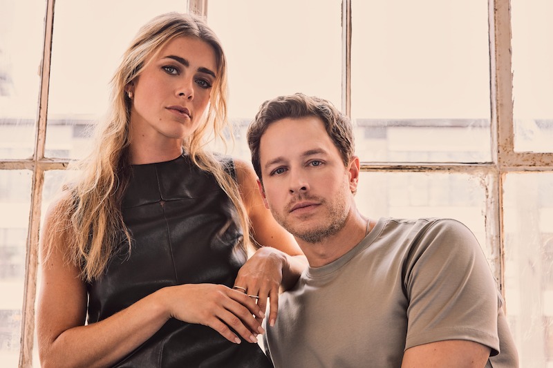 - Manifest stars Melissa Roxburgh and Josh Dallas are ready for take off