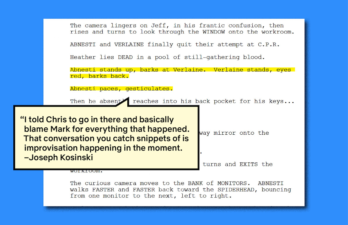 Director Joseph Kosinski Breaks Down the Gnarliest Scene in ‘Spiderhead’