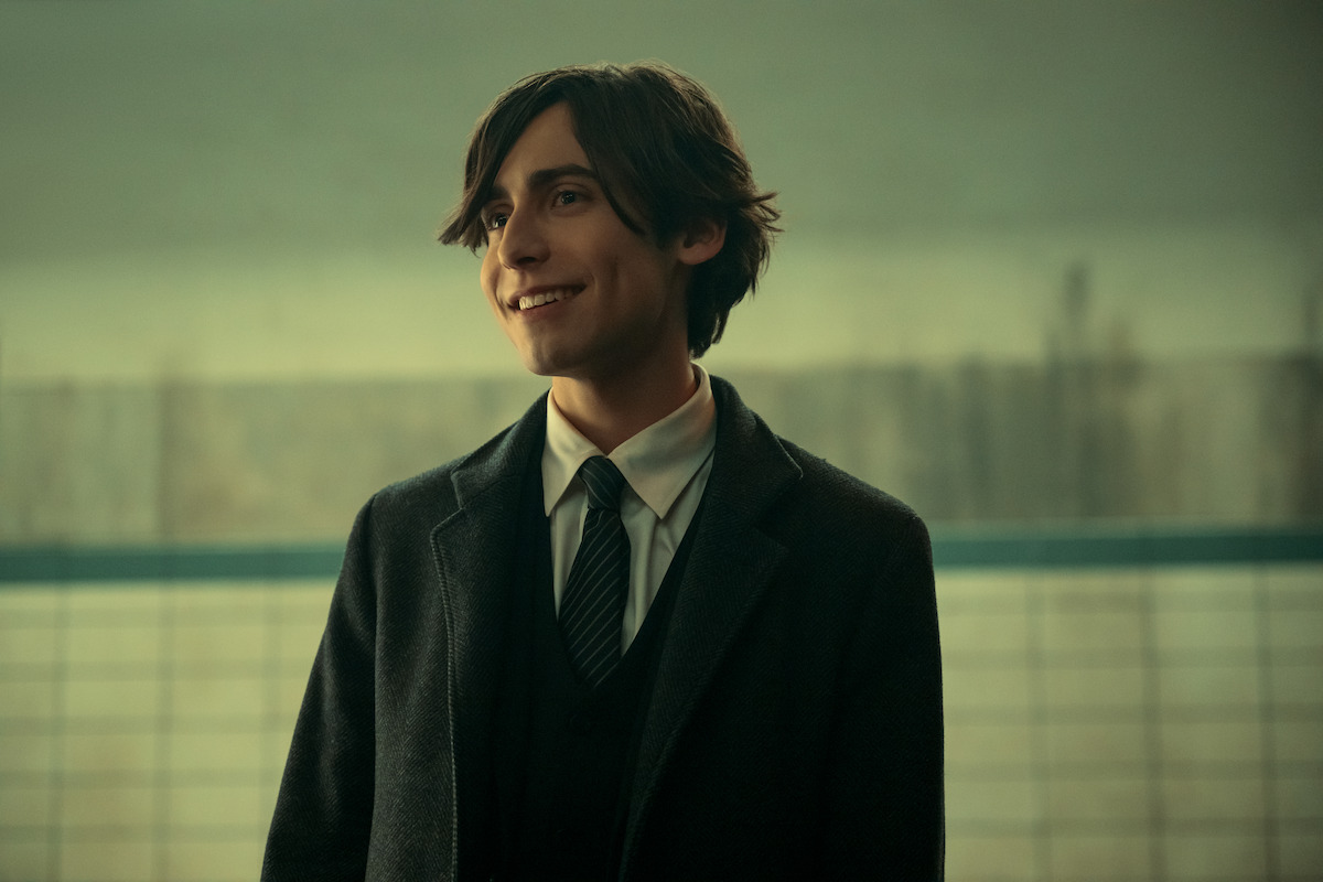 Aidan Gallagher as Five in ‘The Umbrella Academy’ Season 4.