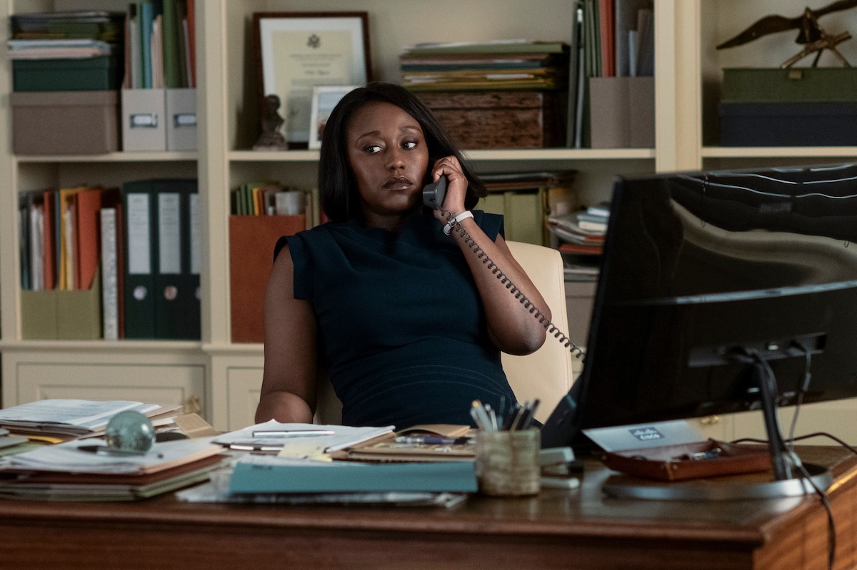 Nana Mensah as Billie Appiah in ‘The Diplomat’