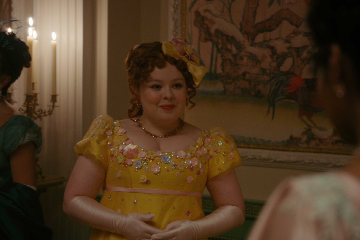 Nicola Coughlan as Penelope Featherington in ‘Bridgerton’