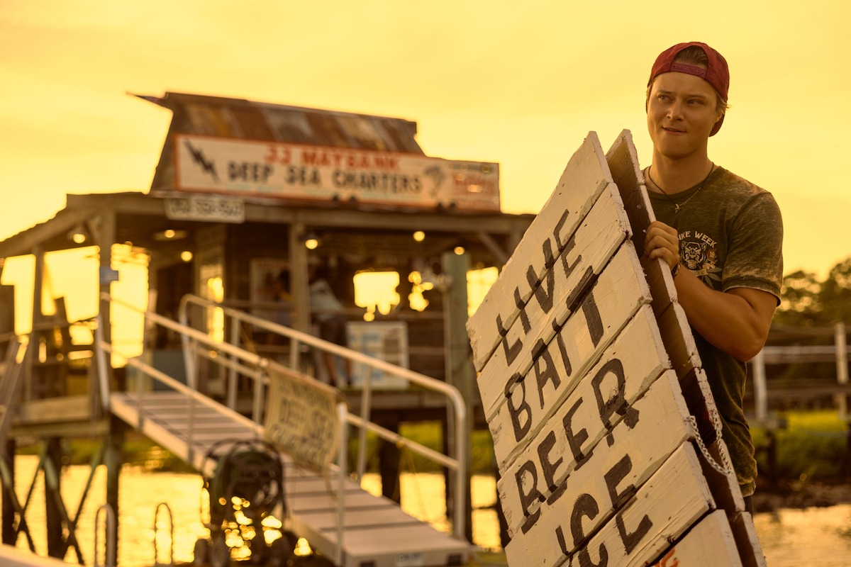 Rudy Pankow as JJ in Outer Banks."'