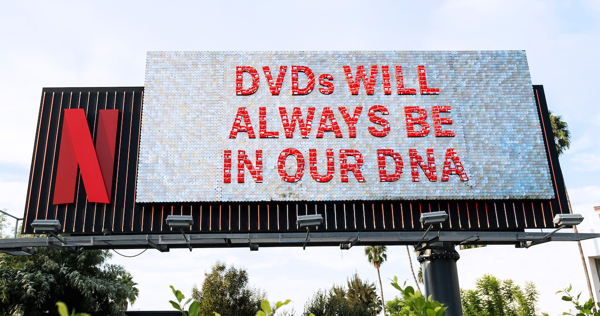 Sunset Billboard - ‘DVDs Will Always Be in Our DNA’