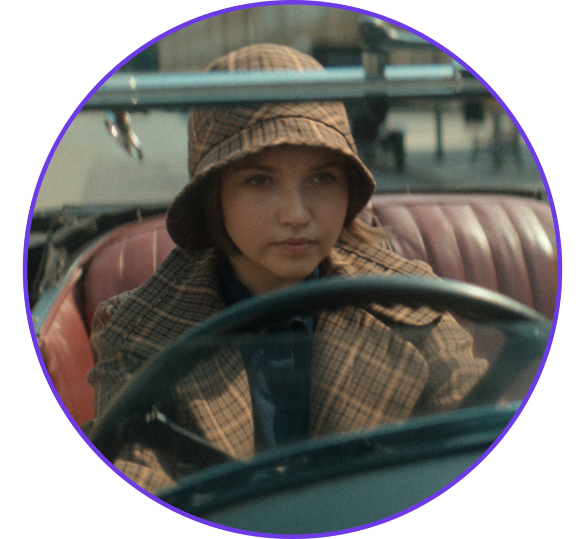 Mia McKenna-Bruce as Lady Eileen “Bundle” Brent from Agatha Christie’s Seven Dials