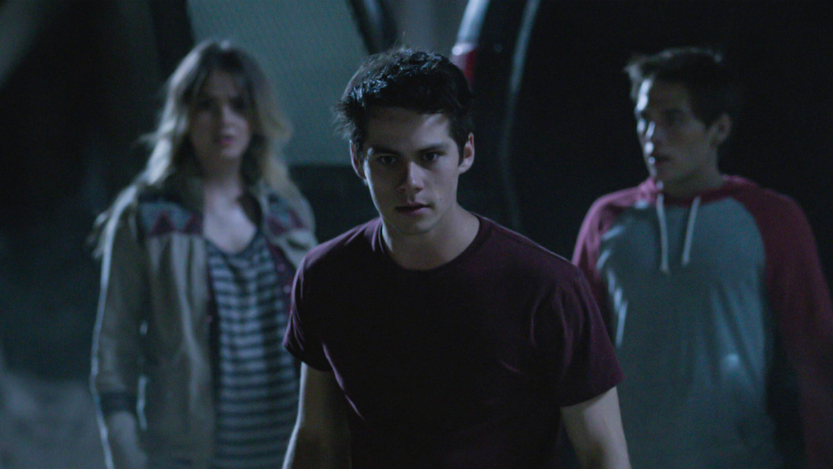 Dylan O’Brien as Stiles faces down danger in ‘Teen Wolf.’