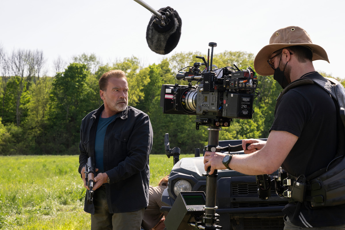 Arnold Schwarzenegger as Luke Brunner in ‘FUBAR’ Season 1.