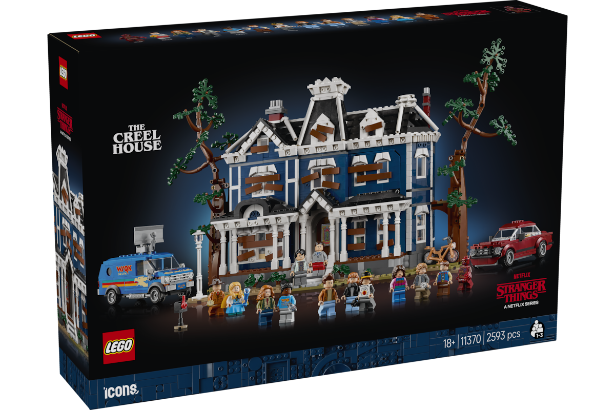 Lego set for The Creel House from 'Stranger Things'