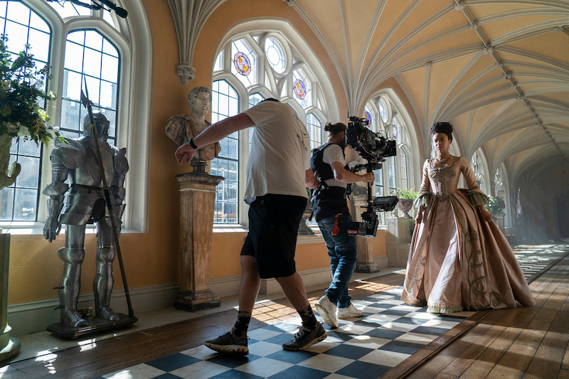  India Amarteifio as Young Queen Charlotte 