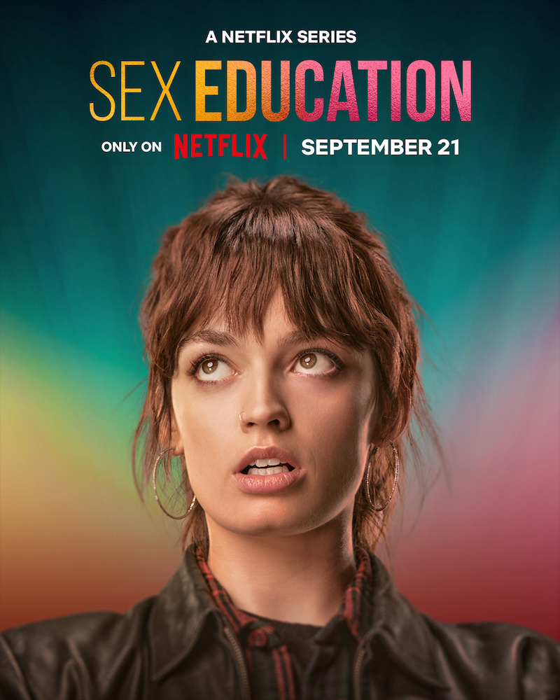 Sex Education character key art for Maeve