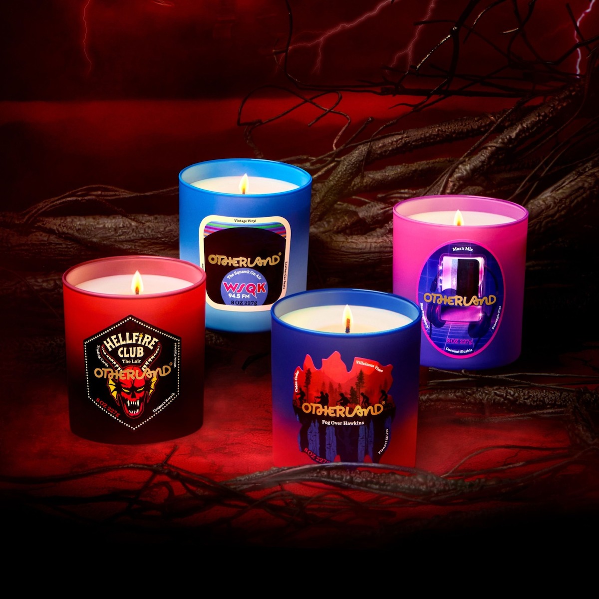 Otherland x ‘Stranger Things’ candles