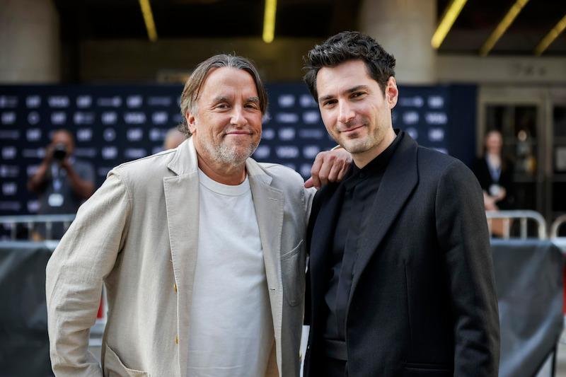 Richard Linklater and Guillaume Marbeck