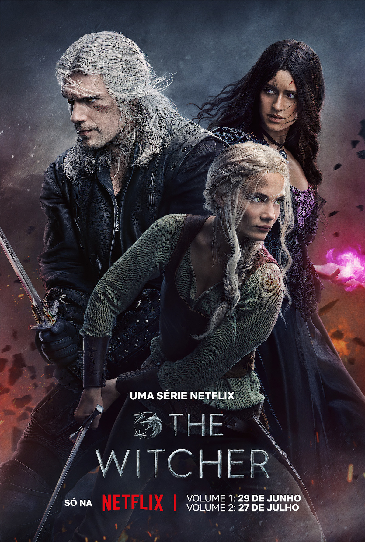 The Witcher Season 3 Key Art.
