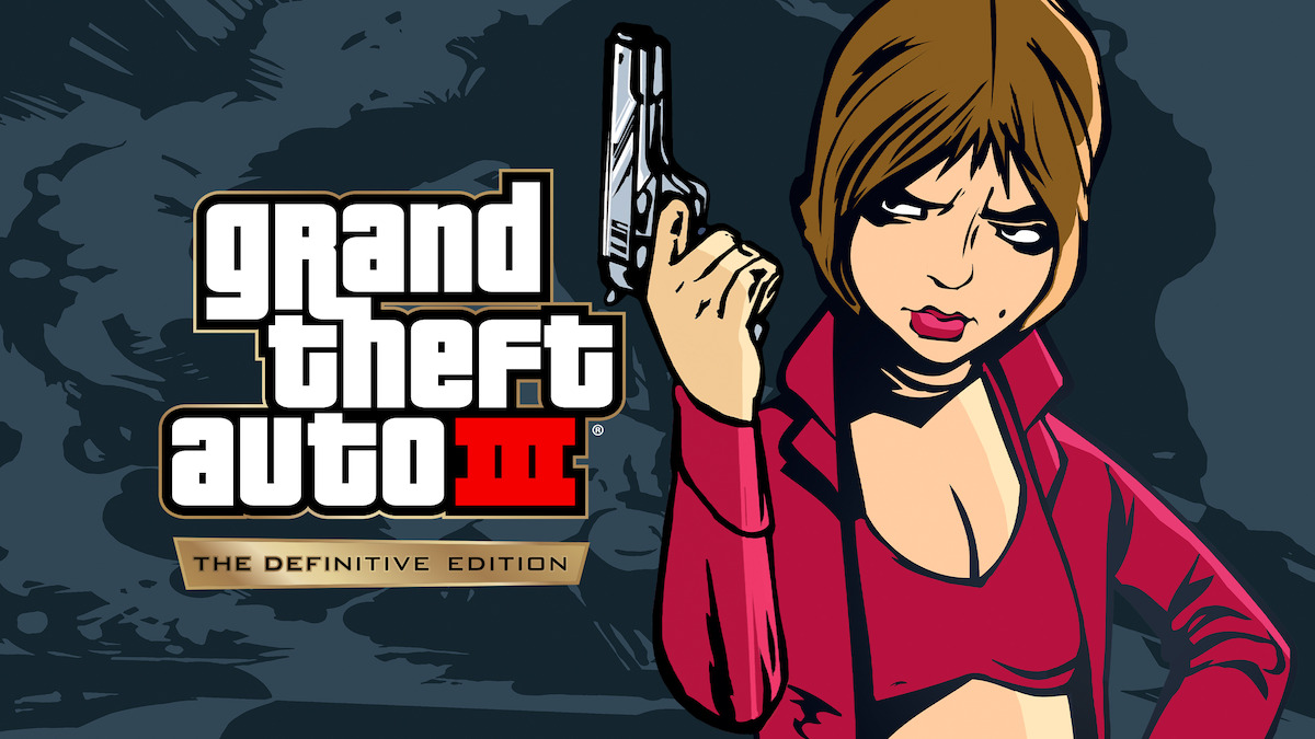 GTA III - The Definitive Edition key art