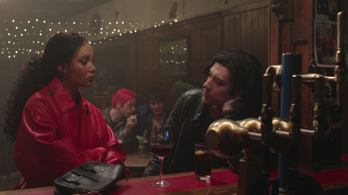 Adwoa Aboah as Linnea and Will Sharpe as Felix in ‘Too Much’