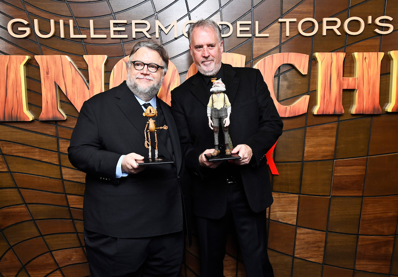 Guillermo de Toro and Mark Gustafson