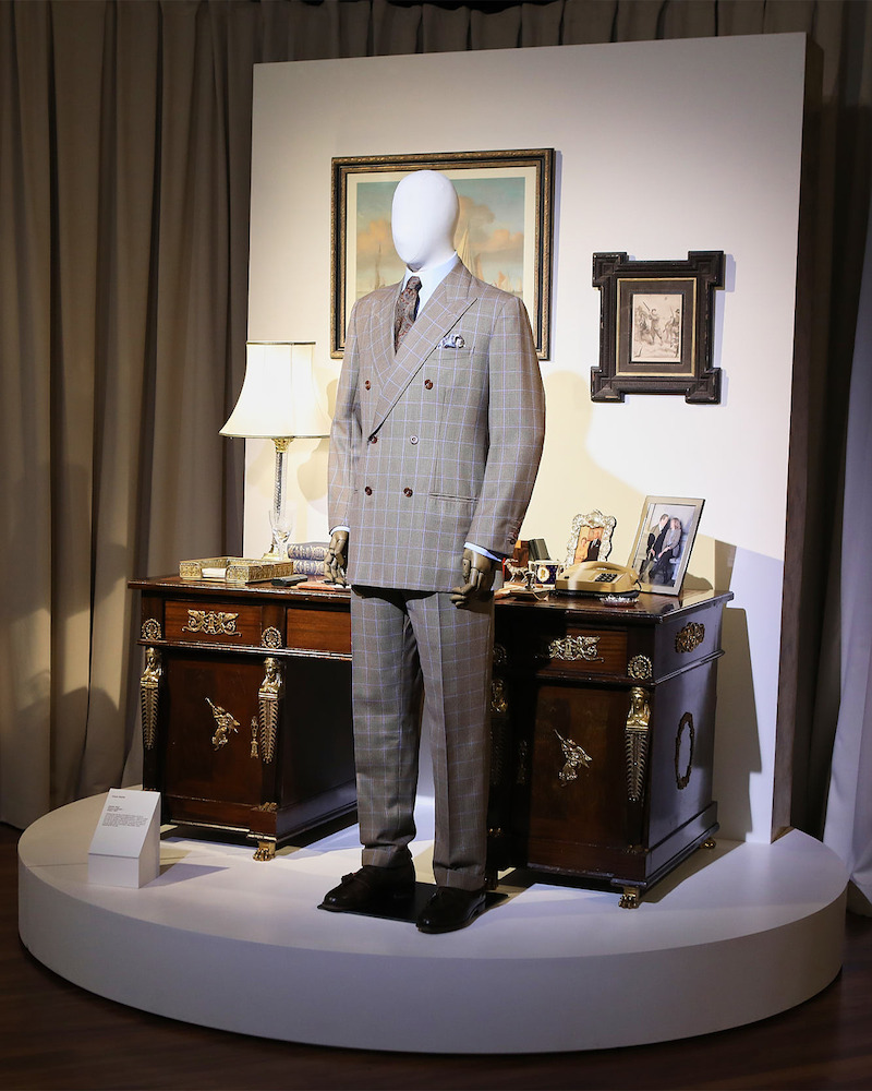 The Crown Season 6 Premiere Costume Retrospective Exhibition.