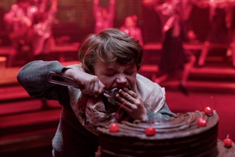 Charlie Hodson-Prior as the unfortunate Bruce Bogtrotter.