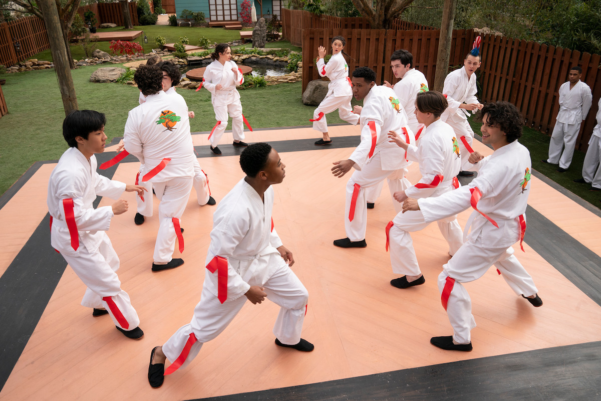 Miyagido students train together in Season 6 of ‘Cobra Kai’