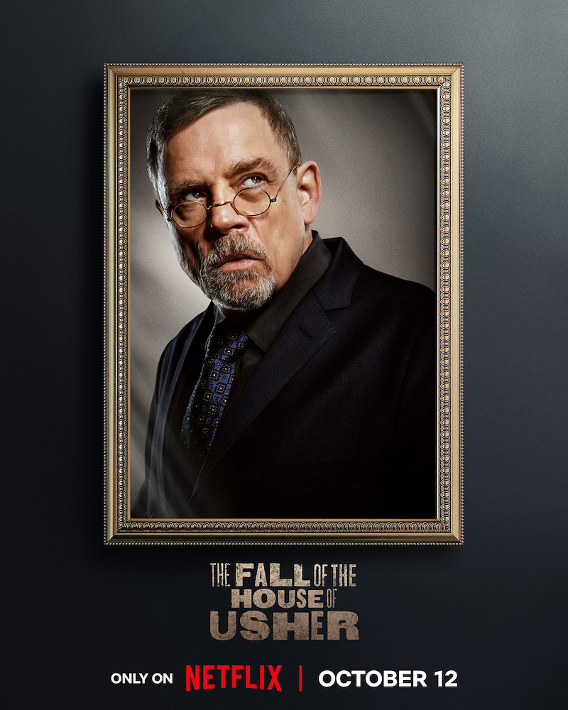 The Fall of the House of Usher Season 1 Character Poster.