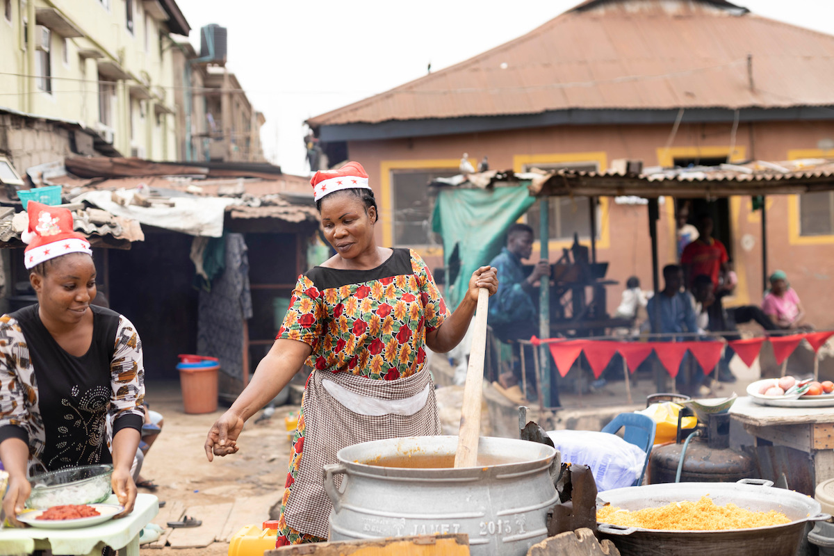 The Beauty of the Nigerian Christmas–Style Feast