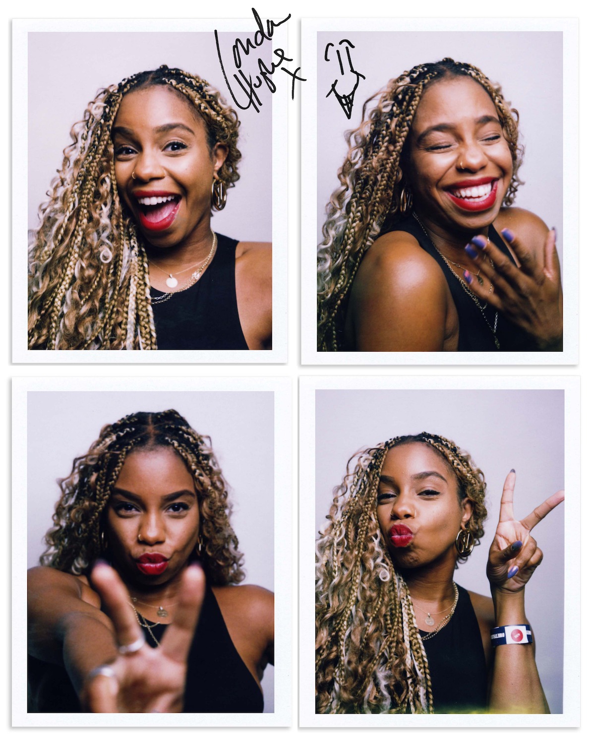 London Hughes - Backstage Polaroids from the 2022 Netflix Is a Joke Festival 