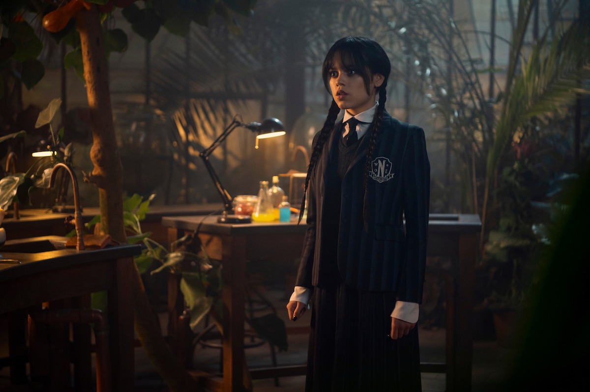  Jenna Ortega as Wednesday Addams in ‘Wednesday.’