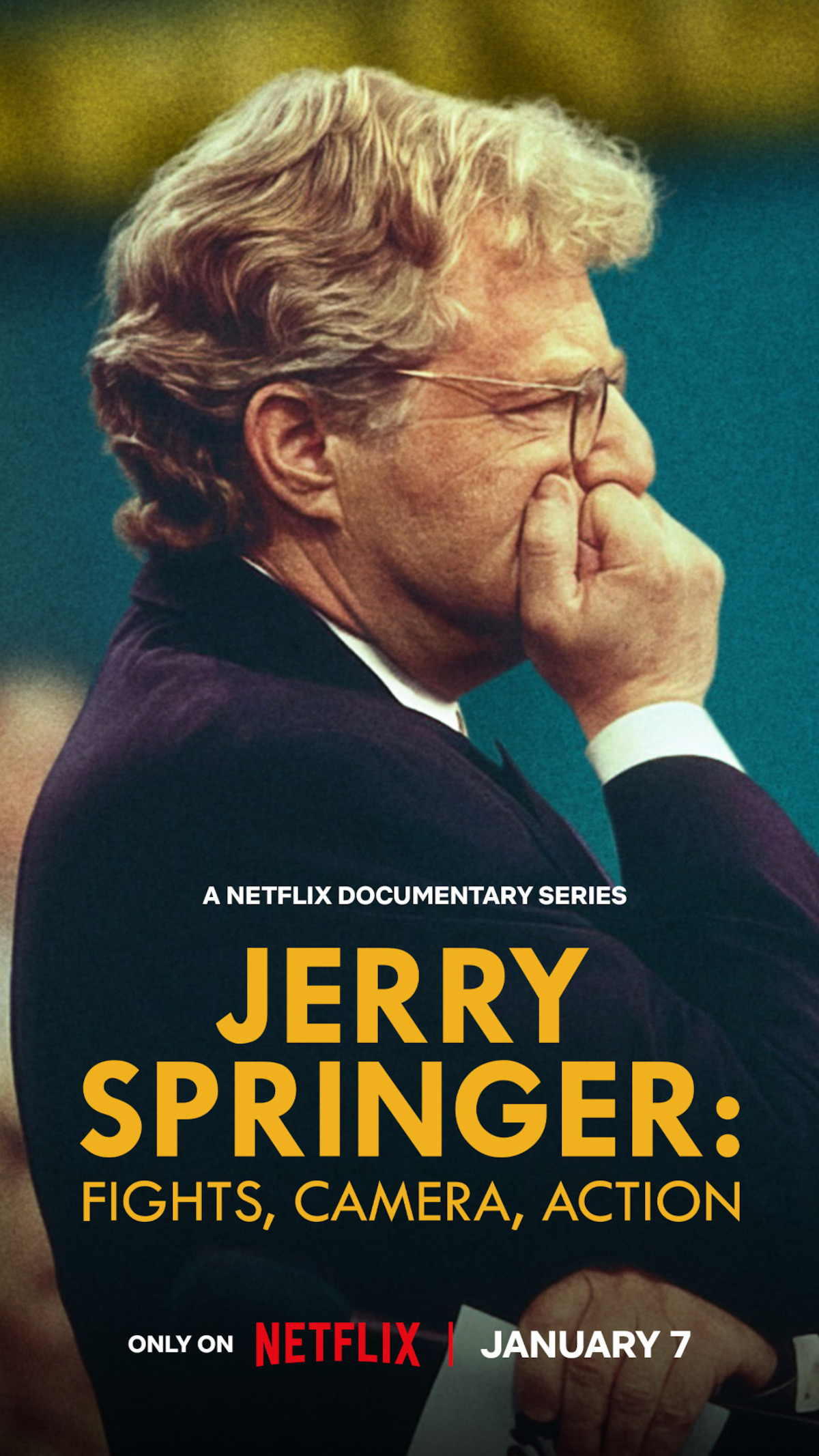 Jerry Springer: Fights, Camera, Action key art