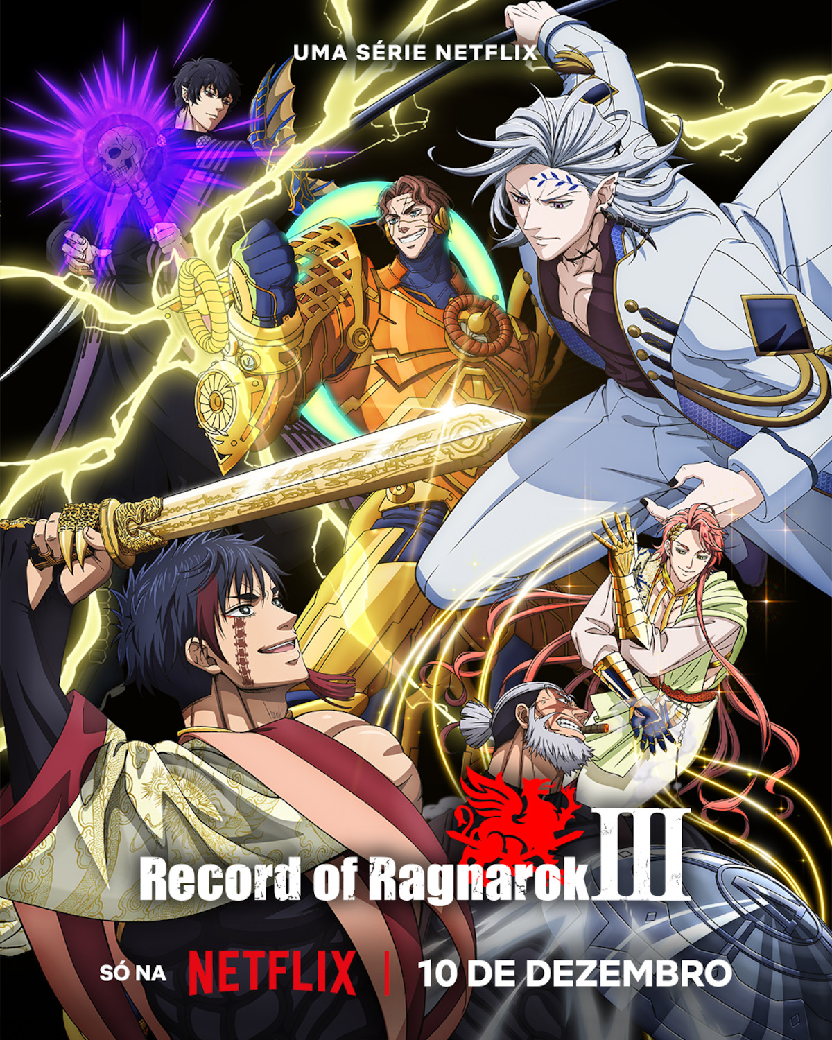 Pôster de ‘Record of Ragnarok III’