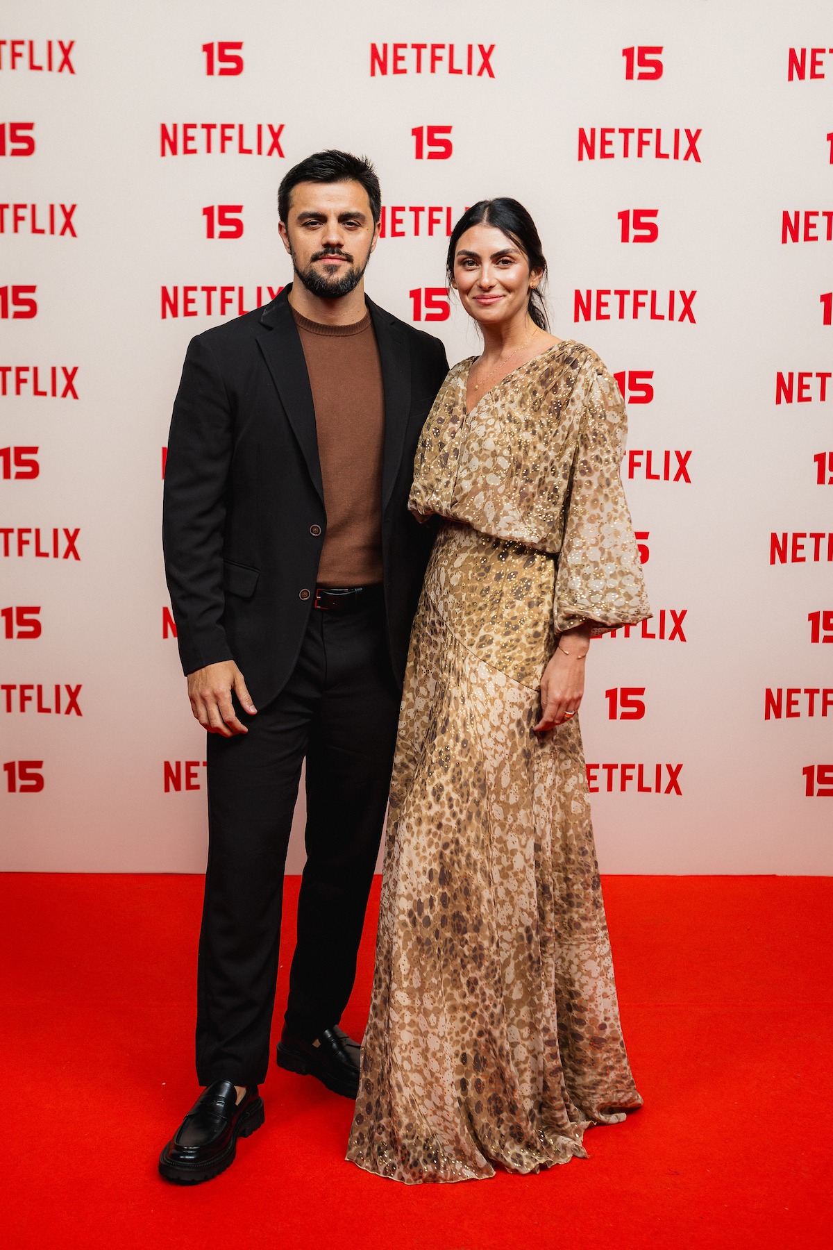 Felipe Simas e Mariana Uhlmann
