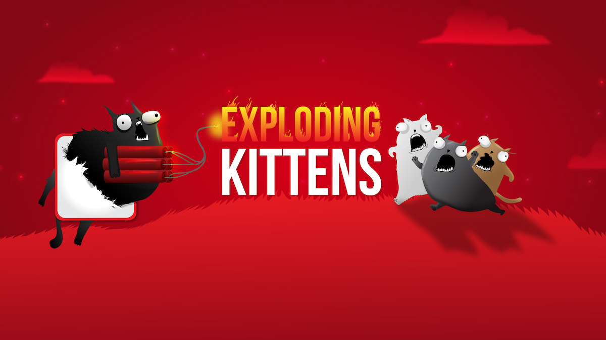 Exploding Kittens: Good vs Evil key art