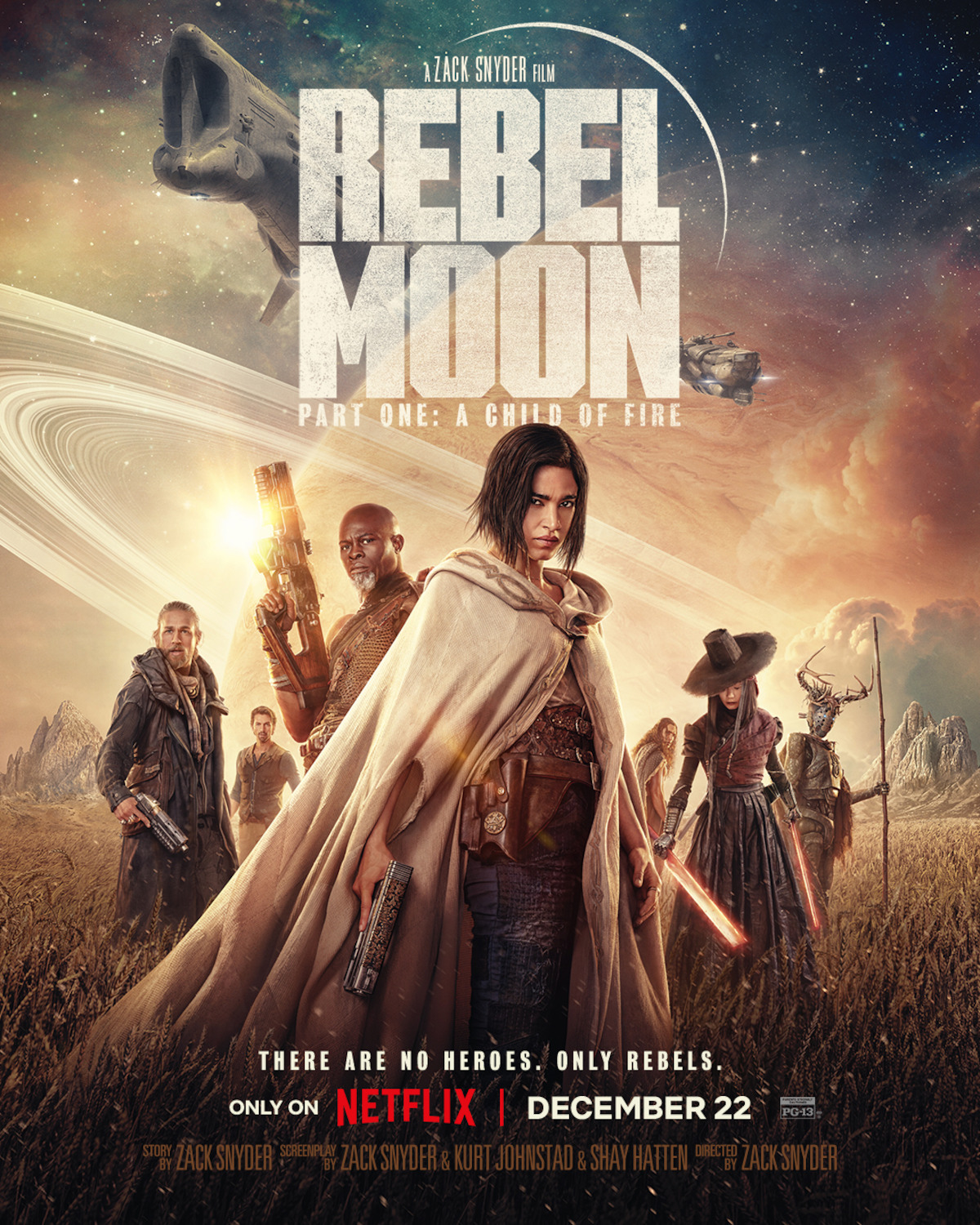 Zack Snyder unveils new look of 'The Rebel Moon', announces release date at  Tudum 2023 - India Today