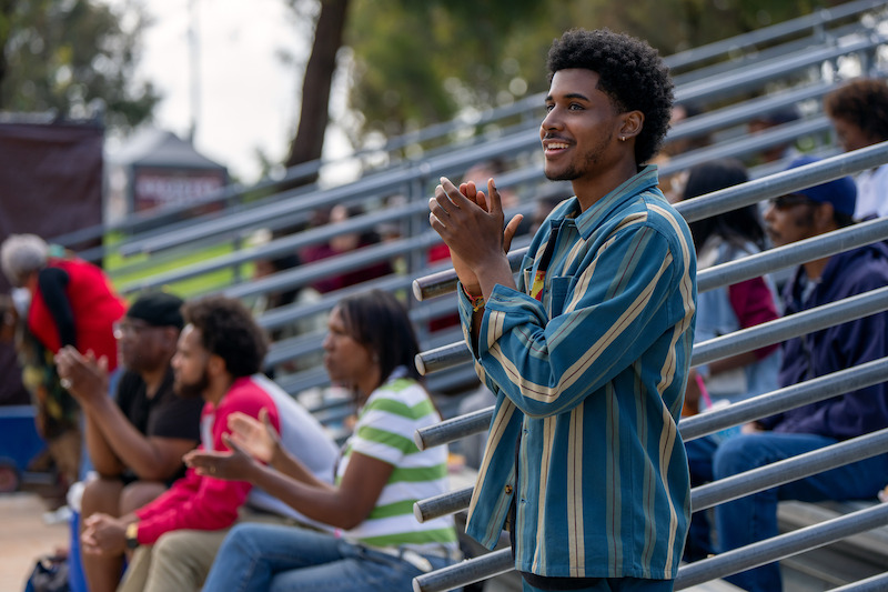 Michael Cooper Jr. as Justin Edwards in 'Forever'