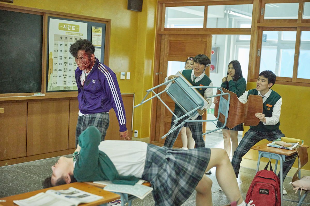 Netflix's new Korean horror show is about high schoolers versus