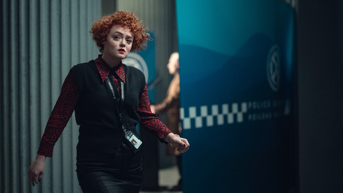 Leah Byrne as Detective Constable Rose Dickson in ‘Dept. Q.’