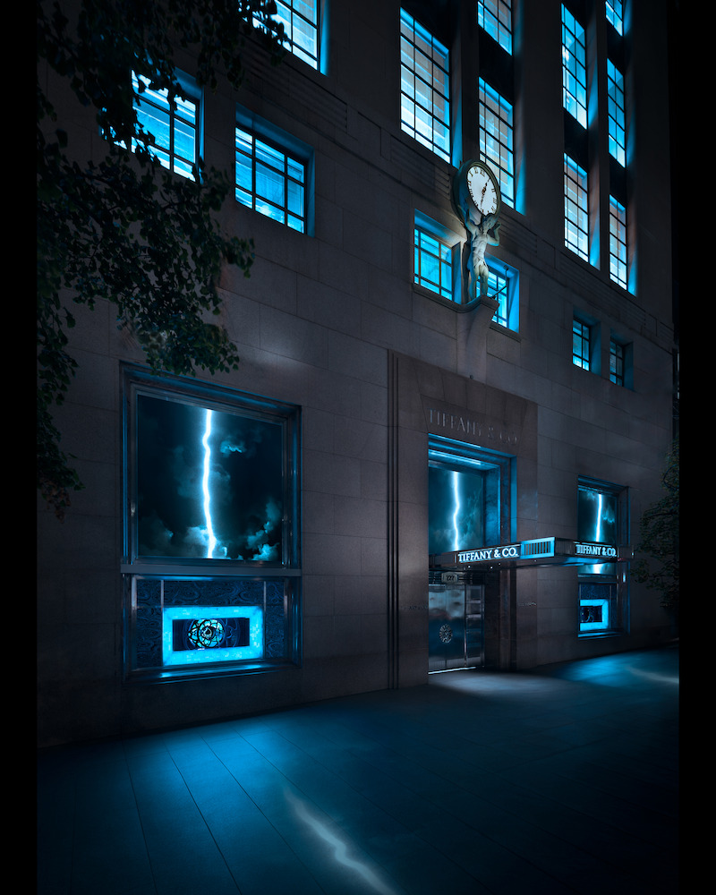 ‘Frankenstein’ Tiffany & Co. window display.