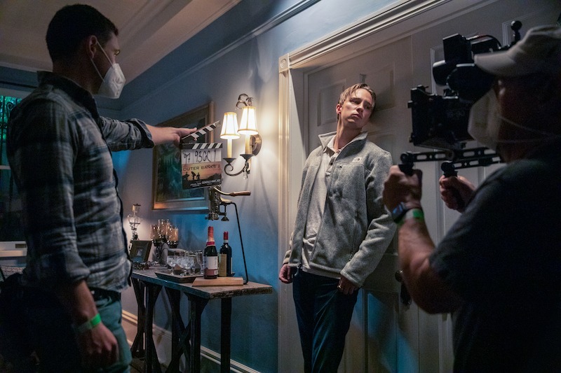 Drew Starkey as Rafe in Outer Banks Season 2 Behind-the-Scenes Photo Gallery