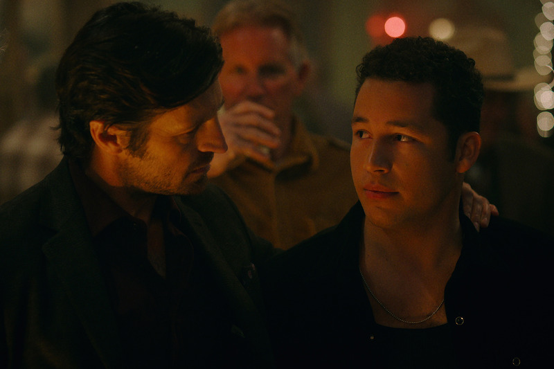 Eoin Macken as Davis and Andrew Liner as Reid in 'Ransom Canyon' Season 1.