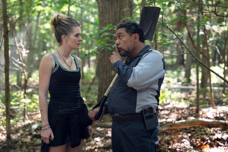 Meghann Fahy as Devon, Felix Solis as Jose in 'Sirens'