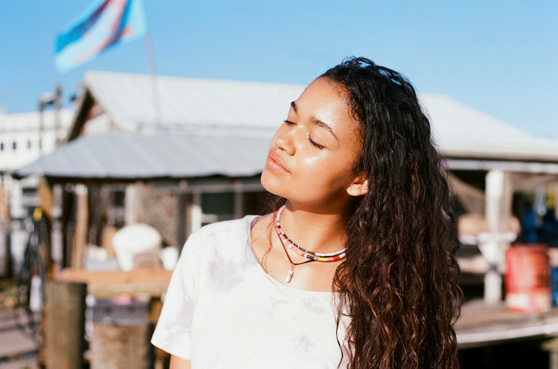 Madison Bailey in Outer Banks Season 1 Behind-the-Scenes Photo Gallery.